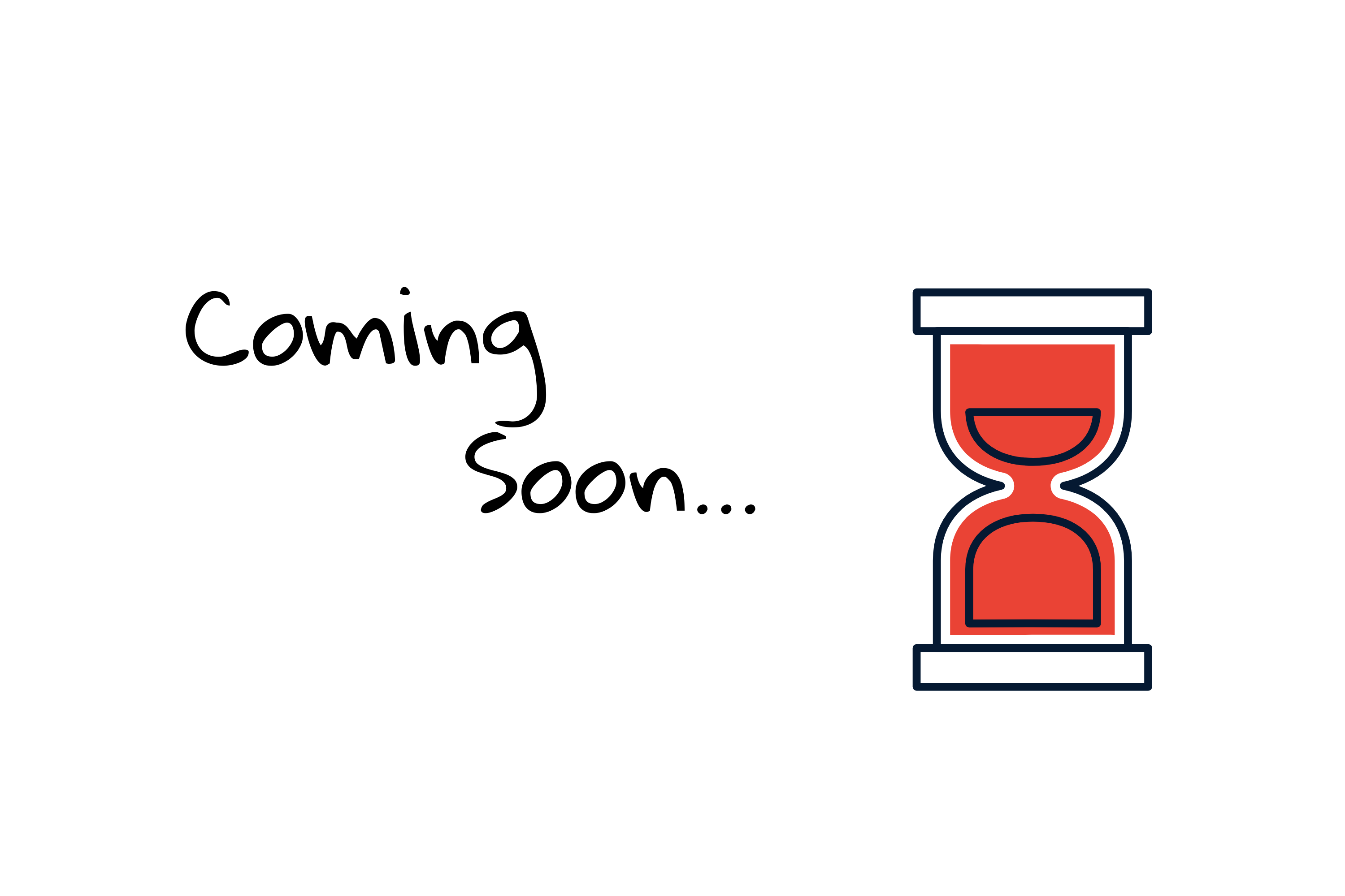 Bilder: Coming soon-stunden-glas, Wir kommen bald hour glass, Rot-stunden-glas weißem hintergrund